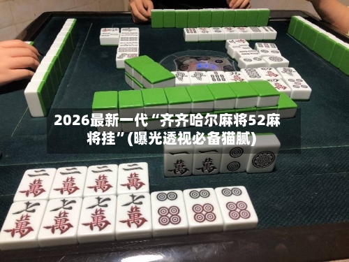 2026最新一代“齐齐哈尔麻将52麻将挂”(曝光透视必备猫腻)-第2张图片