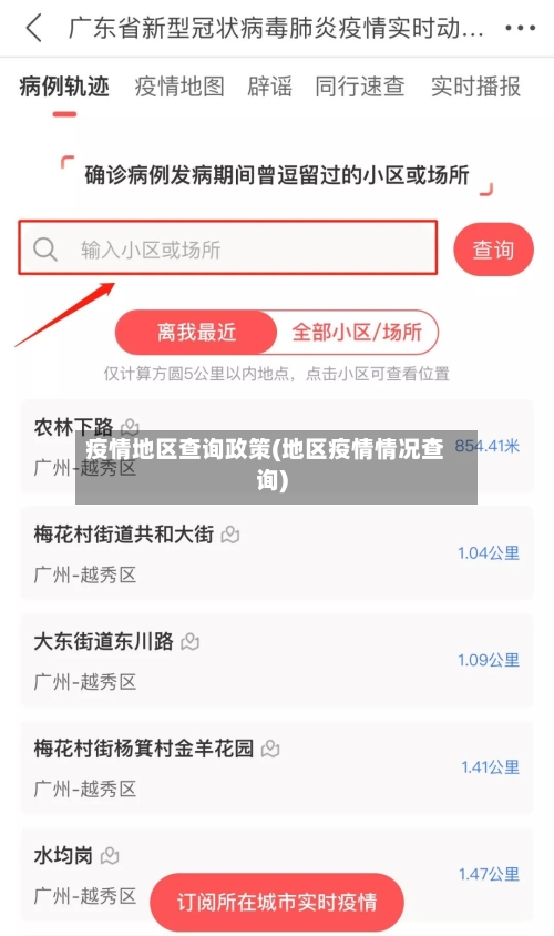 疫情地区查询政策(地区疫情情况查询)-第1张图片