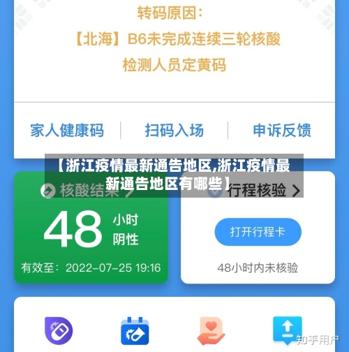 【浙江疫情最新通告地区,浙江疫情最新通告地区有哪些】-第1张图片