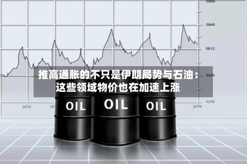 推高通胀的不只是伊朗局势与石油:这些领域物价也在加速上涨-第3张图片