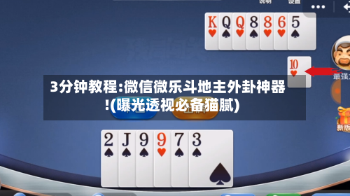 3分钟教程:微信微乐斗地主外卦神器!(曝光透视必备猫腻)-第3张图片