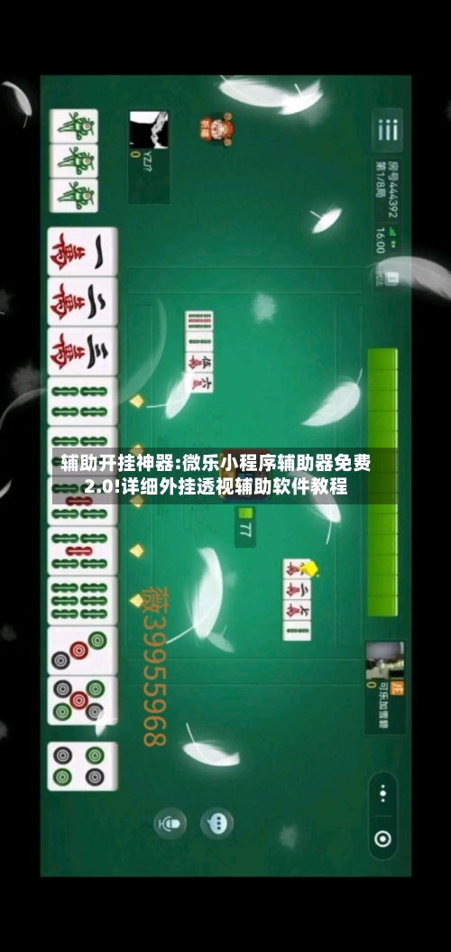 辅助开挂神器:微乐小程序辅助器免费2.0!详细外挂透视辅助软件教程-第1张图片