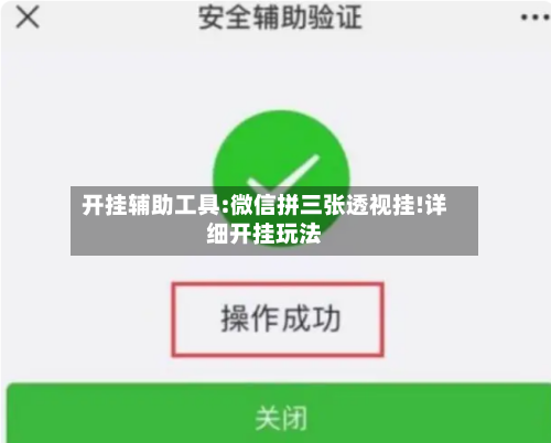 开挂辅助工具:微信拼三张透视挂!详细开挂玩法-第2张图片