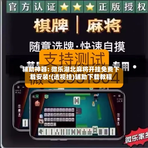 辅助神器: 微乐湖北麻将开挂免费下载安装!(透视挂)辅助下载教程-第2张图片
