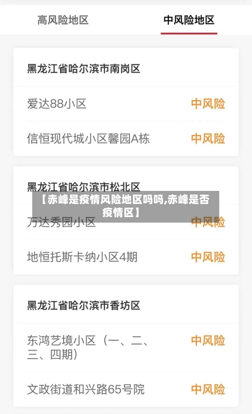 【赤峰是疫情风险地区吗吗,赤峰是否疫情区】-第1张图片
