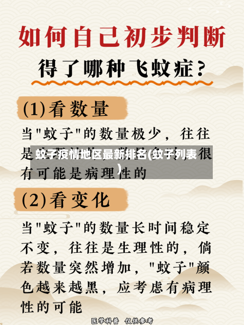 蚊子疫情地区最新排名(蚊子列表)-第3张图片