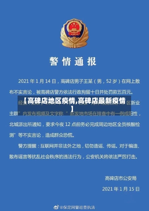 【高碑店地区疫情,高碑店最新疫情】-第1张图片