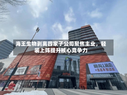 海王生物剥离四家子公司聚焦主业，轻装上阵提升核心竞争力-第1张图片